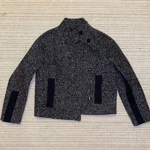 j crew marled boucle jacket